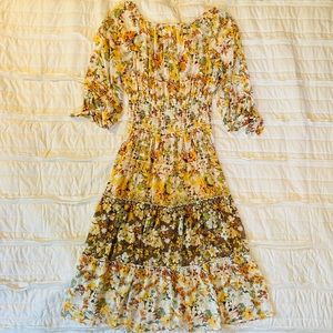 Fig & Flower dress! You’ll love it💛🧡🤎